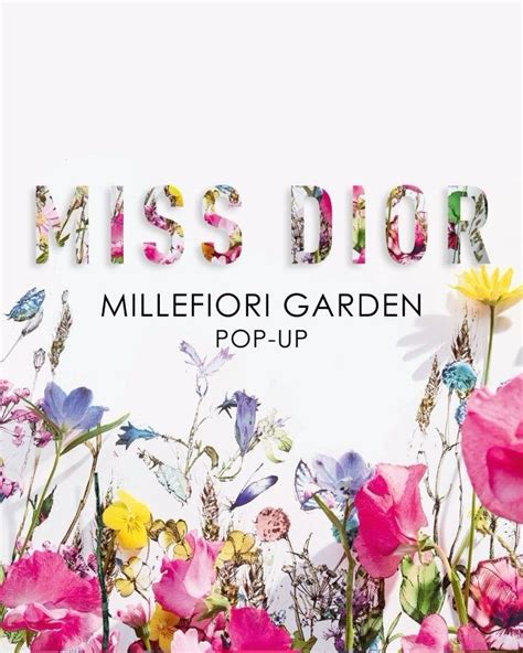 Miss Dior millefiori garden